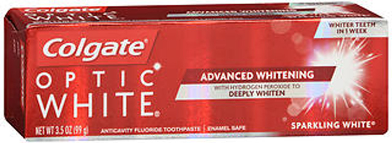 Colgate Optic White Toothpaste Sparkling White - 3.2 oz - The