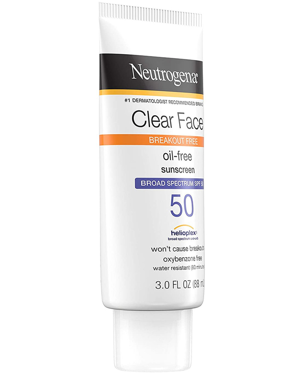 neutrogena clear face sunscreen 50