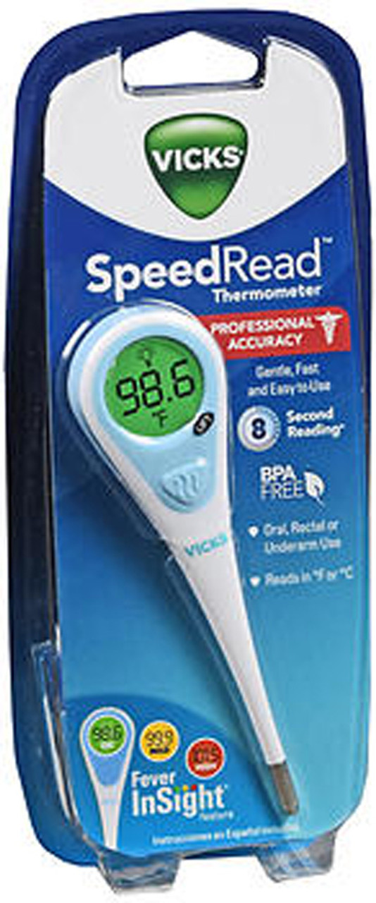Vicks® Juvenile SpeedRead? Digital Thermometer With Fever Insight® Feature,  1ct