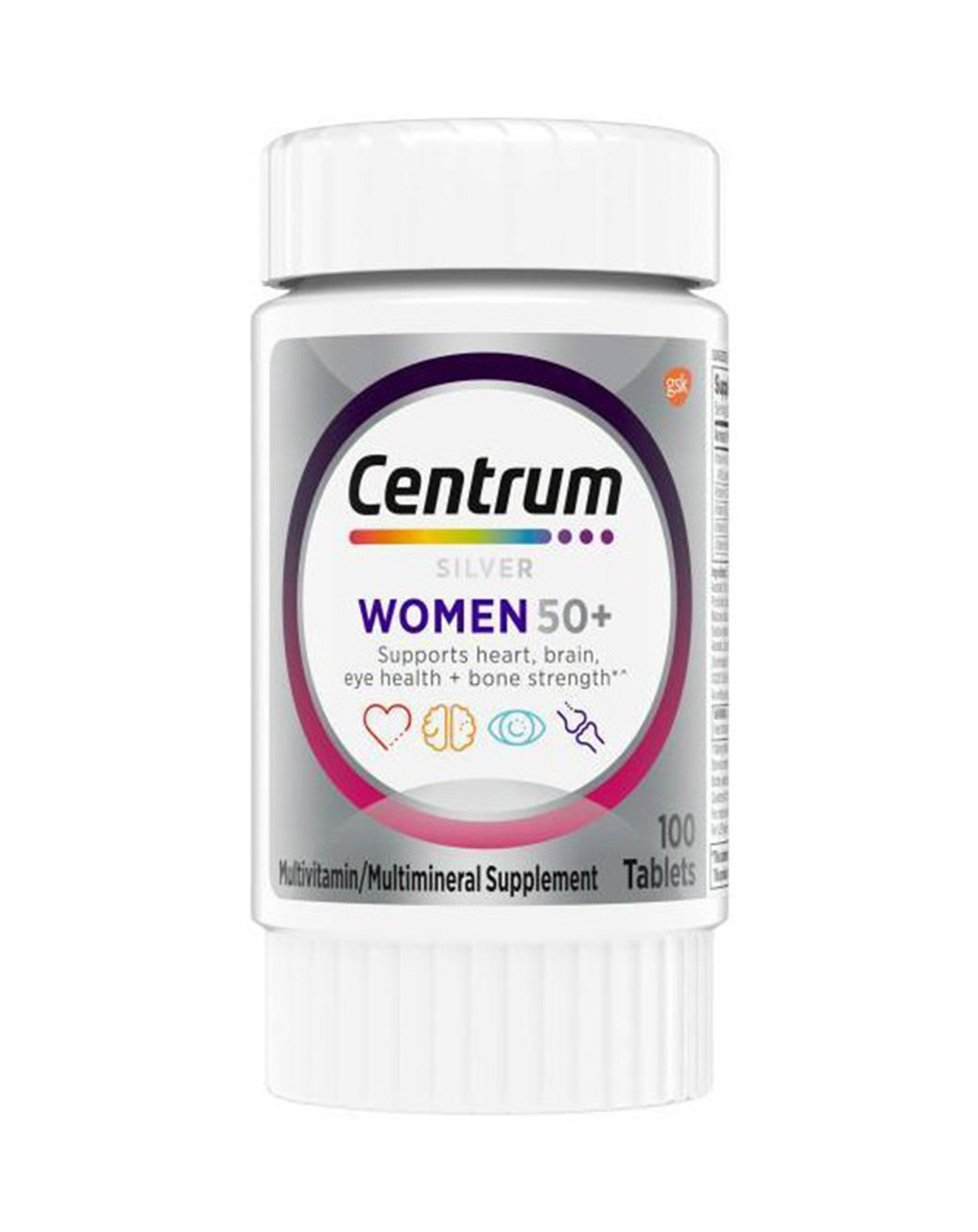 Centrum Silver Women 50+ Multivitamin/Multimineral Tablets - 100