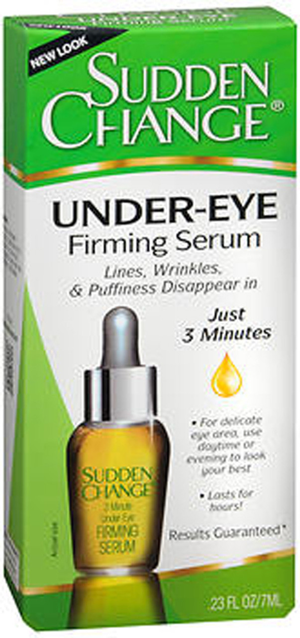 sudden change under eye firming serum