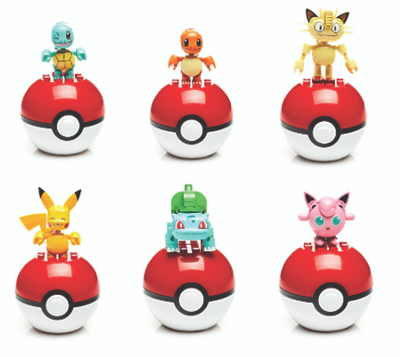 Mega Construx Pokémon Evergreen Poke Ball Assortment by Mattel