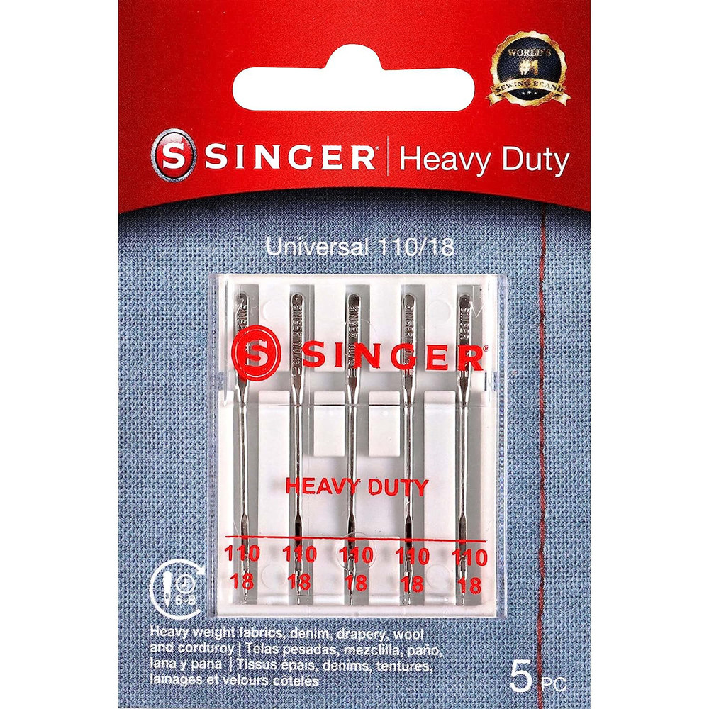 Heavy Duty Needles Sz 110/18, 5ct- 1 Package | Now on Clearance