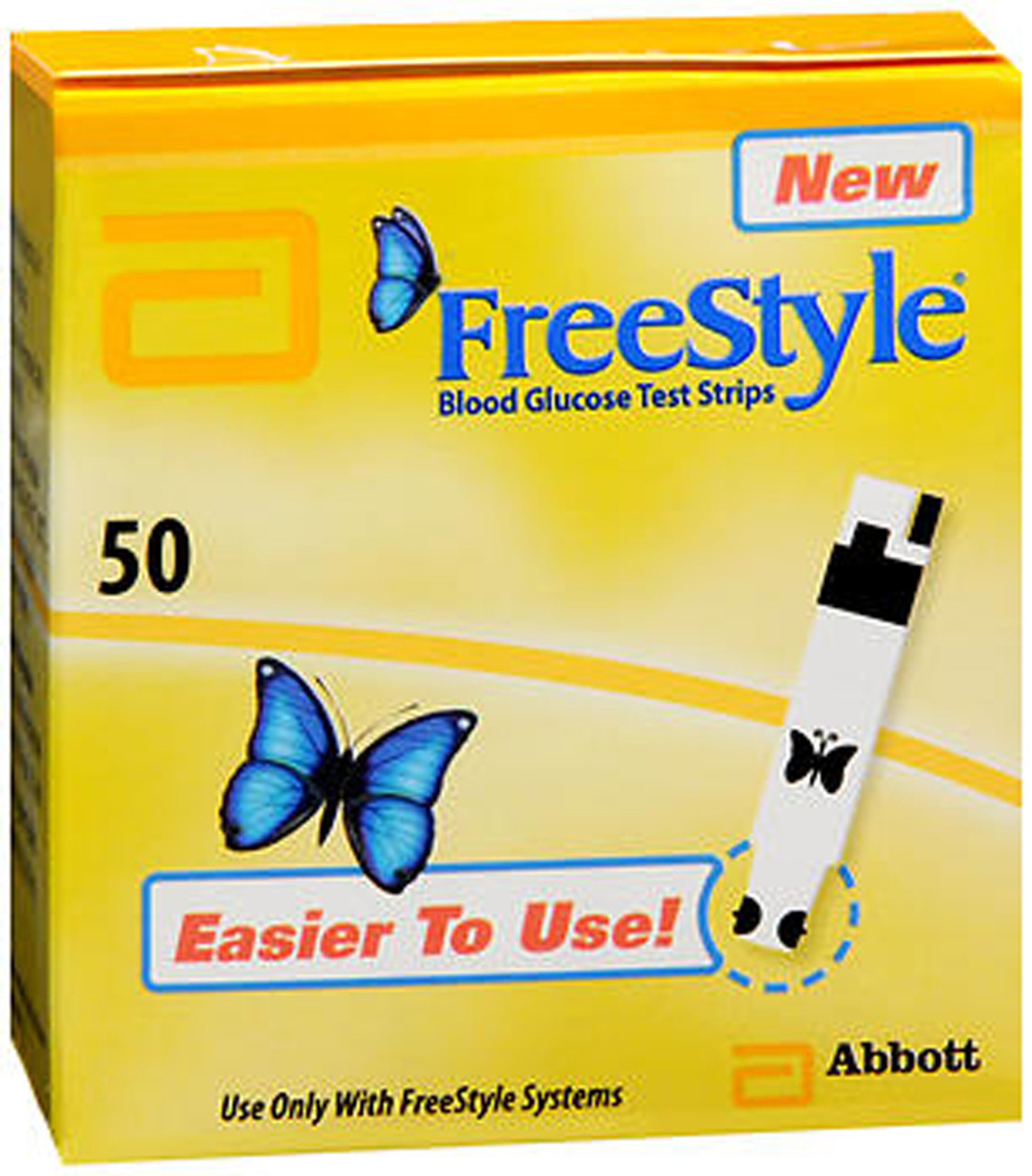 FreeStyle Blood Glucose Test Strips - 50 ct - The Online Drugstore ©