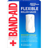 Johnson & Johnson Red Cross First Aid Rolled Gauze 2" - Each