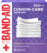 Band-Aid Gauze Pads Small - 10 ct