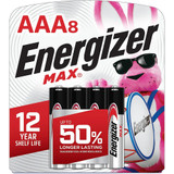 Energizer Max Alkaline AA Batteries - 8 ct
