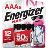 Energizer Max Alkaline AAA Batteries - 8 ct