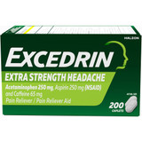 Excedrin Extra Strength Pain Reliever - 200 Caplets