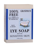 Grandma's Lye Face & Body Soap - 6 oz