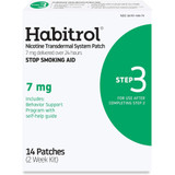 Habitrol Nicotine Transdermal System Patches 7 mg Step 3 - 14 Patches