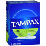 Tampax Flushable Super Tampons - 40 ea.