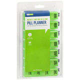 Ezy Dose Four-A-Day Weekly One-Day-At-A-Time Medication Organizer Medium #67405 - 6 Each