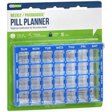 Ezy Dose Pharmadose Medication Organizer Four-A-Day Weekly #91340 - 1 Each