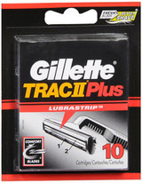 Gillette Trac II Plus Cartridges - 10 ct