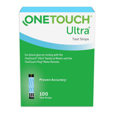 One Touch Ultra, Blue, Test Strips - 100 strips