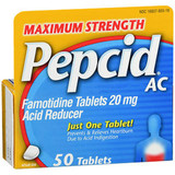 Pepcid AC Tablets Maximum Strength - 50 ct Pepcid AC Tablets Maximum Strength - 50 ct