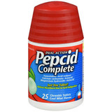 Pepcid Complete Tablets Cool Mint Flavor - 25 ct