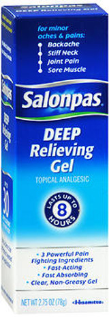 Salonpas Deep Relieving Gel - 2.75 oz