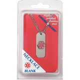 Emerg Alert Blank Necklace - 1 ea.