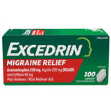 Excedrin Migraine Caplets - 100 Caplets