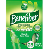 Benefiber Fiber Supplement On the Go - 28 Stick Packs