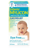 Mylicon Infants' Gas Relief Dye Free Drops - .5 oz