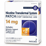 Habitrol Nicotine Transdermal System Patch 14 mg Step 2 - 7 ct
