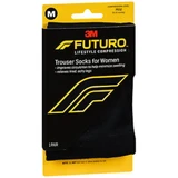 Futuro Energizing Trouser Socks for Women Mild Compression Black Medium