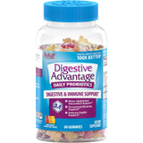 Schiff Digestive Advantage Probiotic Gummies Assorted Fruit Flavors - 60 EA