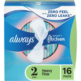 Always Infinity Flexi-Wings Pads Heavy Flow - 16 ct