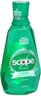 Scope Mouthwash Original Mint - 33.33 oz