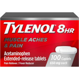 Tylenol 8HR Muscle Aches & Pain Extended-Release Tablets - 100 ct