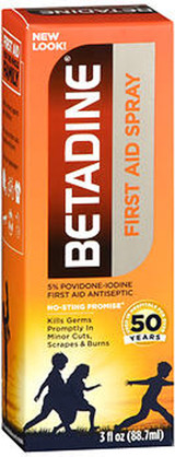 Betadine First Aid Spray - 3 oz