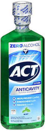 Act Anticavity Fluoride Rinse Mint - 18 oz