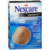 3M Nexcare Tegaderm Waterproof Transparent Dressing Assorted Pack - 10 Dressings