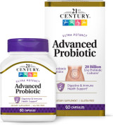 21st Century Ultra Potency Advanced Probiotic Capsules - 60 ct