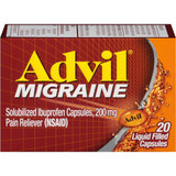 Advil Migraine Liquid Filled Capsules - 20 ct