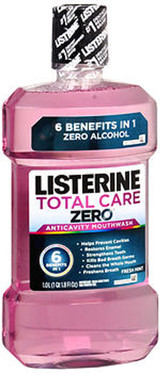 Listerine Total Care Zero Mouthwash - 33.8 oz