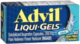 Advil Pain Reliever/Fever Reducer Liqui-Gels - 40 ct