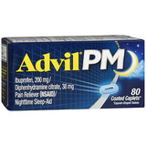 Advil PM - 80 Coated Caplets