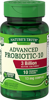 Nature's Truth Probiotic-10 Quick Release Capsules - 60 ct