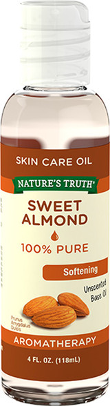 Nature's Truth Aromatherapy 100% Pure Sweet Almond Base Oil - 4 oz