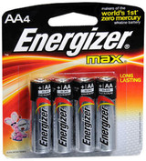 Energizer Max + Power Seal Alkaline Batteries AA