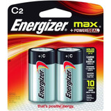 Energizer MAX Alkaline Batteries C - 2 pk
