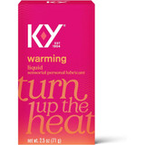 K-Y Warming Liquid, Personal Lubricant - 2.5 fl oz