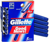 Gillette Sensor2 Disposable Razor- 5 Ct.