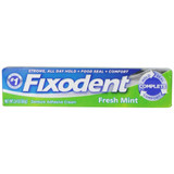 Fixodent Denture Adhesive Cream Fresh Mint - 2.4 oz