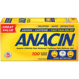 Anacin Aspirin Pain Relief Tablets - 100 ct