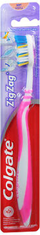 Colgate ZigZag Toothbrush, Soft - 1 ct